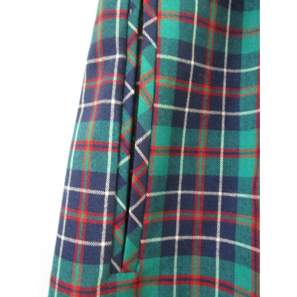 Pendleton Petite Preppy Tartan Plaid Skirt Sz 14 Damaged With Tags Repair Cutter - Picture 13 of 16
